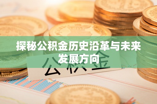 九如探秘公积金历史沿革与未来发展方向