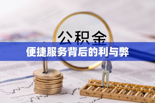 九如便捷服务背后的利与弊